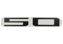 2015-25 F-150 Bakluckebokstäver - Svart Ford Racing