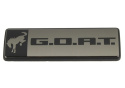 Bronco/Bronco Sport G.O.A.T. Emblem - Svart/Svart Ford Racing