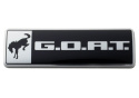 Bronco/Bronco Sport G.O.A.T. Emblem - Svart/Krom Ford Racing