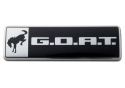 Bronco/Bronco Sport G.O.A.T. Emblem - Svart/Krom Ford Racing