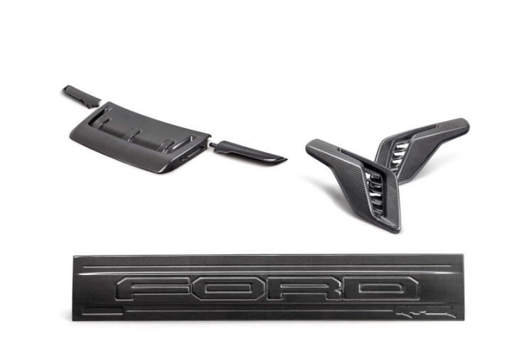 2021-25 F-150 Raptor Kolfiber Kit Exteriör - Blank Ford Racing i gruppen Välj bilmodell / Ford hos DDESIGN Scandinavia AB (frpM-16600K-FG)