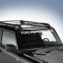 2021-25 Fp Bronco vindrutestreamer - vit Ford Racing