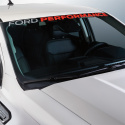 Ford Performance Ranger Vindrutestreamer - Vit/Röd Ford Racing