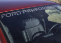 Ford Performance Ranger Vindrutestreamer - Silver Ford Racing