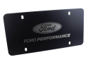 Ford Performance Svart Rostfritt Stål Nummerplåt Ford Racing