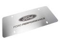 Ford Performance Borstad Rostfritt stål Registreringsskylt Ford Racing