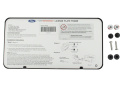 Ford Performance Slim Registreringsskylt Ram - Svart Rostfritt Ford Racing