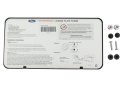 Ford Performance Slim Registreringsskylt Ram - Svart Rostfritt Ford Racing