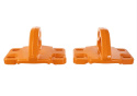 2021-25 Bronco Tow Hook (par) - Orange Ford Racing