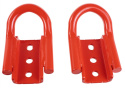 2021-25 Bronco Bakre Tow Hook (par) - Röd Ford Racing