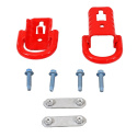 2015-25 F-150 Tow Hook (Par) - Röd Ford Racing
