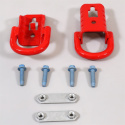 2015-25 F-150 Tow Hook (Par) - Röd Ford Racing
