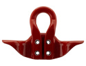 2017-24 Super Duty Tow Hook (Par) - Röd Ford Racing
