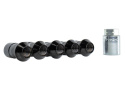 M14 X 1.5 Svart Låsbult Kit om 5 Ford Racing