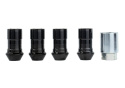 M14X1.5 Svart Låsbultar 4st Ford Racing