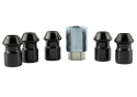 M12X1.5 Svart Säkerhetsbultskit 5-pack Ford Racing