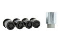M12X1.5 Svart Låsbult Set om 4 Ford Racing