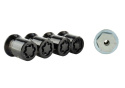 M12X1.5 Svart Låsbult Set om 4 Ford Racing