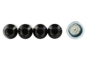 M12X1.5 Svart Låsbult Set om 4 Ford Racing