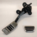 Mustang Pedalset - Borstad - Automat Ford Racing
