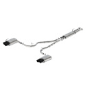 2020-25 Explorer St Sport Avgassystem - Svart Ford Racing
