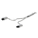 2020-25 Explorer St Sport Avgassystem - Svart Ford Racing