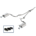 2015-23 Mustang 2.3 Sport Avgassystem - Kromade Utblås Ford Racing