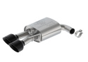 2024-25 Mustang 5.0L Extreme Avgassystem Aktivt med Diffuser - Svart Ford Racing