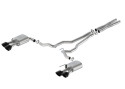 2024-25 Mustang 5.0L Sportavgassystem med diffuser - Svart Ford Racing