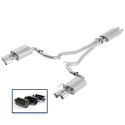 2018-2023 Mustang 5.0 Touring Avgassystem - Krom Ford Racing