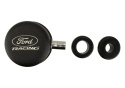 Ventilkåpa Svart Ford Racing