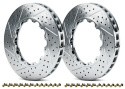 D2-123DSR - GiroDisc 2-Delad Bromsskiva Slityta (Höger)