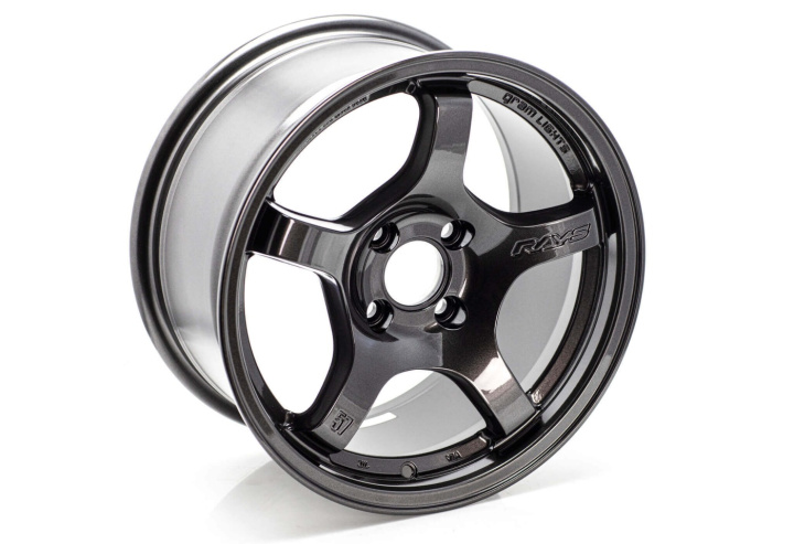 glsWGCRE28AH8 Gram Lights 57CR 15X8.0 +28 4-100 SUPER DARK GUNMETAL