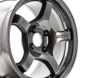 Gram Lights 57CR 15X8.0 +28 4-100 SUPER DARK GUNMETAL Fälg