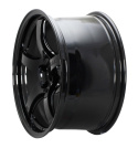 Gram Lights 57CR 18X9.5 +38 5-120 GLOSSY BLACK Fälg