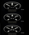 Gram Lights 57CR 18X9.5 +38 5-120 GLOSSY BLACK Fälg
