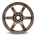 Gram Lights 57DR 19X9.5 +25 5-112 BRONZE 2 Fälg