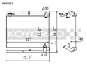 Mazda RX-7 89-92 Aluminium Kylare Koyorad