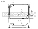 Datsun 240Z/260Z/280Z 69-78 2.4/2.6/2.8L Aluminium Kylare Koyorad
