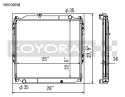 Toyota 4Runner 96-02 Aluminium Kylare Koyorad