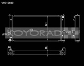 koyVH010929 Toyota MR2 Spyder 00-05 Aluminium Kylare Koyorad (1)