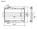 Honda S2000 99-09 Aluminium Kylare Koyorad