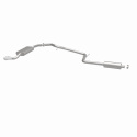 2012-2018 Ford Focus Street Series Catback Sportavgassystem Magnaflow