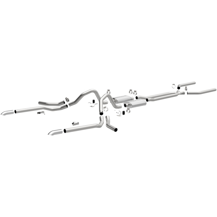 1965-1969 Chevrolet Impala Street Series Crossmember-Back Performance Exhaust System Magnaflow i gruppen Välj bilmodell / Chevrolet / Övriga Modeller & Motorer hos DDESIGN Scandinavia AB (mag15165)