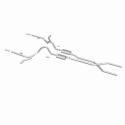 1965-1969 Chevrolet Impala Street Series Crossmember-Back Performance Exhaust System Magnaflow