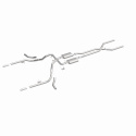 1965-1969 Chevrolet Impala Street Series Crossmember-Back Performance Exhaust System Magnaflow