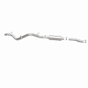 2007-2011 Jeep Wrangler Rock Crawler Series Catback Sportavgassystem Magnaflow