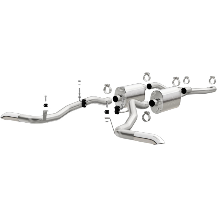 1966-1977 Ford Bronco Street Series Crossmember-Back Performance Exhaust System Magnaflow i gruppen Välj bilmodell / Ford / Bronco hos DDESIGN Scandinavia AB (mag15344)