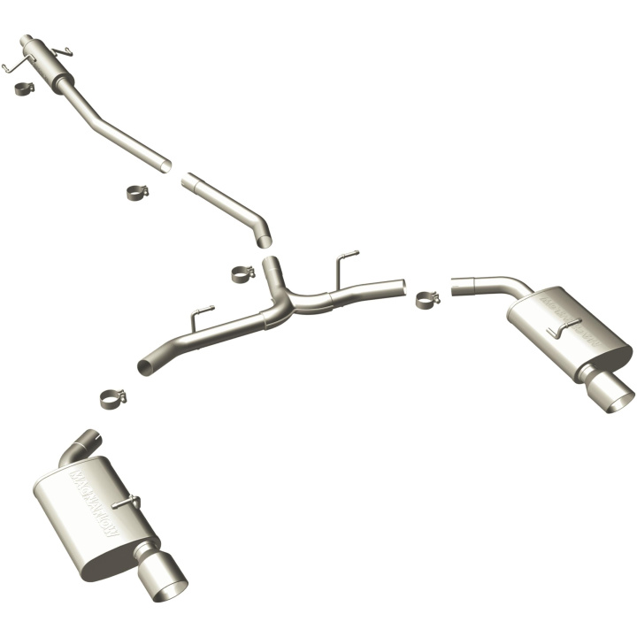 2007-2012 Ford Fusion Street Series Catback Sportavgassystem Magnaflow i gruppen Välj bilmodell / Ford hos DDESIGN Scandinavia AB (mag15552)