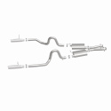 1994-1998 Ford Mustang Street Series Catback Sportavgassystem Magnaflow
